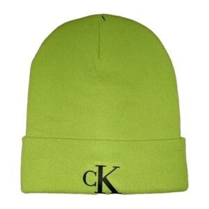 Calvin Klein Jeans - Bright Green Beanie with Logo